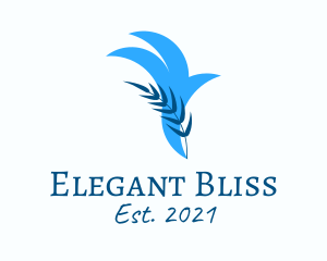 Flying Blue Bird  logo