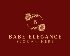 Sunflower Floral Boutique  logo design