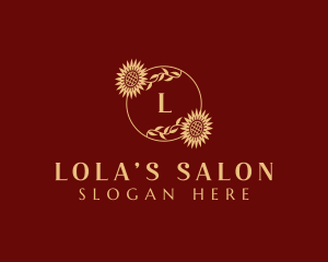 Sunflower Floral Boutique  logo design