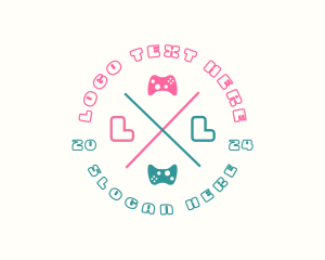 Cute Gaming Console Logo