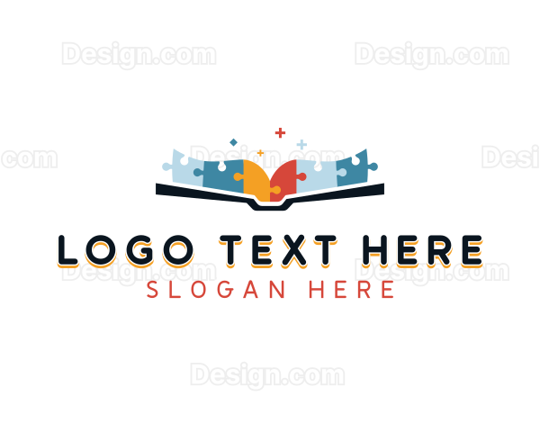 Educational Puzzle Book Logo