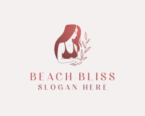 Sexy Woman Bikini logo design