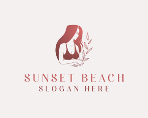 Sexy Woman Bikini logo design