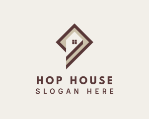 House Floor Tiling logo design