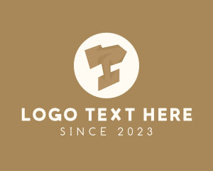 Lodge - Wood Log Carpenter Anvil logo design