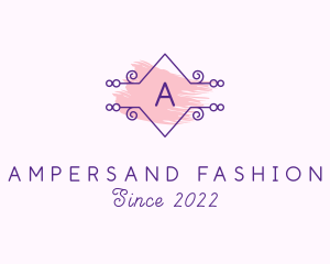 Fashion Watercolor Beauty logo design