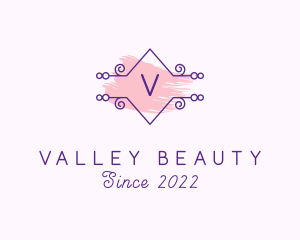 Fashion Watercolor Beauty logo design