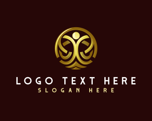 Luxury Human Business logo