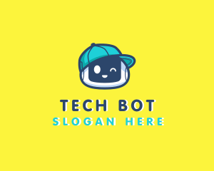 Toy Robot Hat logo design