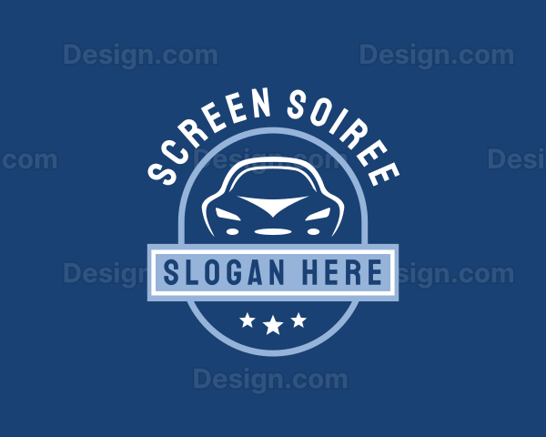 Car Drag Racing Vehicle Logo