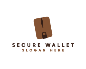 Modern Digital Wallet logo design