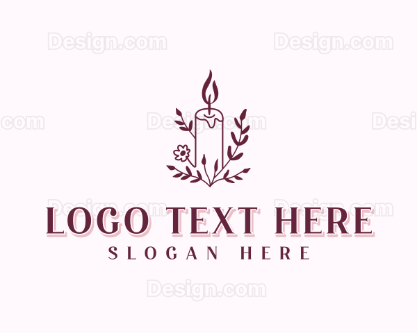 Organic Scented Candle Logo