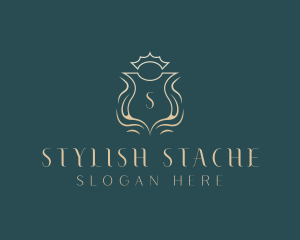 Upscale Royalty Shield logo design