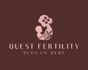 Maternity Mother Baby logo design