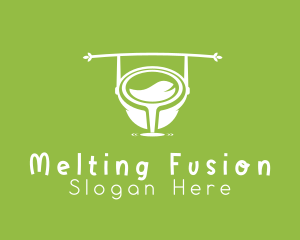 Pot Water Leaf  logo