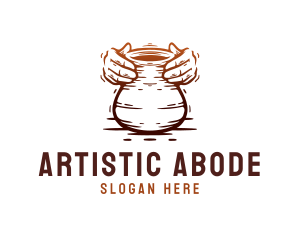 Hand Clay Pottery logo