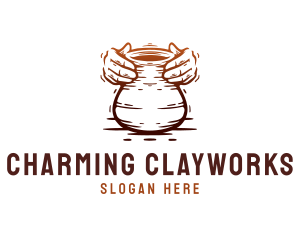 Hand Clay Pottery logo
