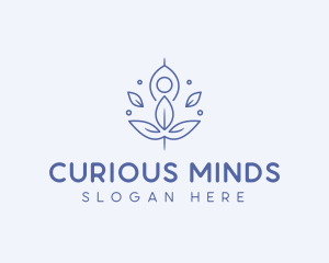 Mindfulness Yoga Healing logo design