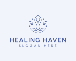 Mindfulness Yoga Healing logo design