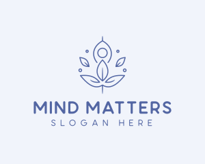 Mindfulness Yoga Healing logo design