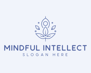 Mindfulness Yoga Healing logo design