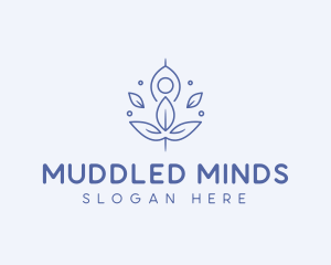 Mindfulness Yoga Healing logo design