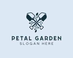 Shovel Vines Landscaping logo design