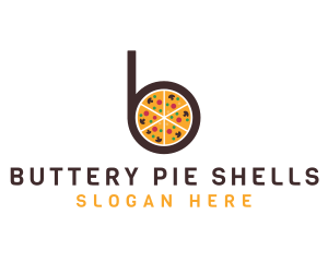 Pizza Pie B logo design