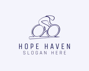 Cyclist Olympic Athlete logo