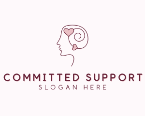 Mental Wellness Support logo design