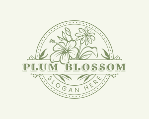 Beautiful Flower Garden logo design