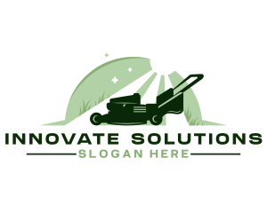 Lawn Mower Grass Cleaning logo