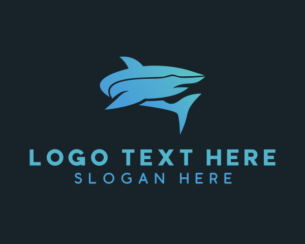 Shark logo example 3