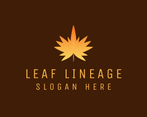 Orange Maple Leaf logo