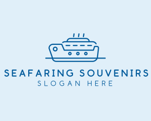 Seafarer Ship Ferry logo design