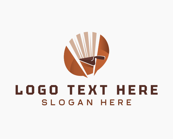 Plastering logo example 1