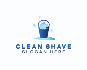 Sanitary Bucket Cleaning logo design