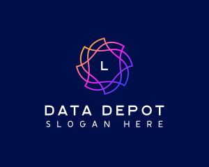 Digital Data Technology logo design