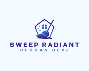 Housekeeping Broom Sweep logo