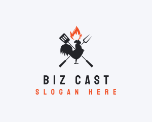 Flame BBQ Chicken logo