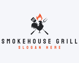 Flame BBQ Chicken logo