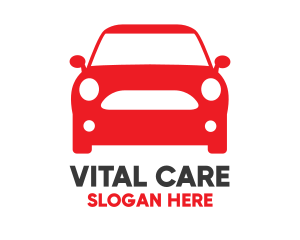 Small Red Car logo