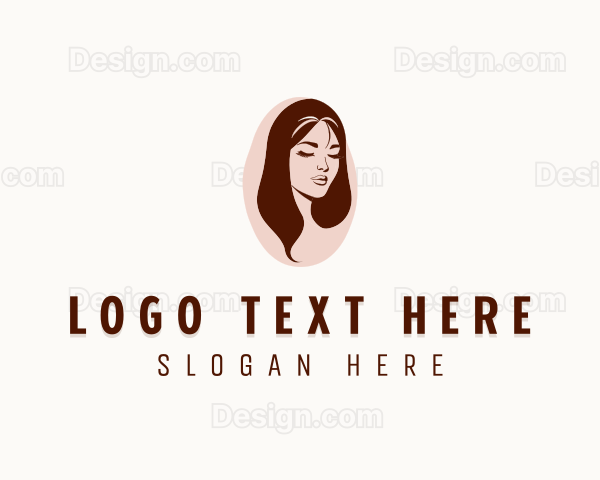 Woman Hair Salon Logo