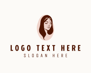 Woman Hair Salon Logo