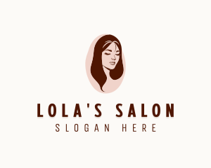 Woman Hair Salon logo design