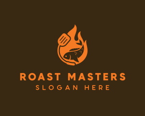 Roast Fish Barbecue logo
