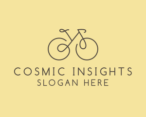 Yellow Bicycle Bike logo design