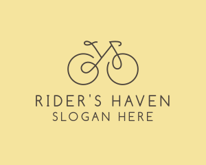 Yellow Bicycle Bike logo