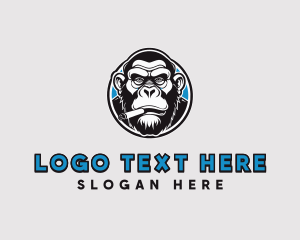 Cigarette Smoking Ape logo