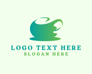 Tea - Organic Tea Pot logo design